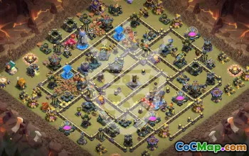 Top Town Hall 18 Base Layouts & Maps #56945