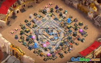 Kopier Clash of Clans baser  Town Hall 18 #57331