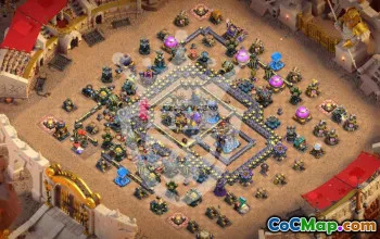 Top Town Hall 18 Base Layouts with Copy Link #57254