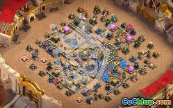 Kopier Clash of Clans baser  Town Hall 18 #57327