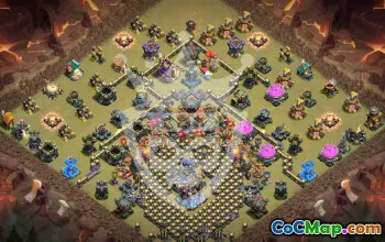 Top Town Hall 18 Base Layouts with Links #57237