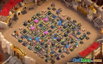 Top Town Hall 18 Base Layouts with Links #57241