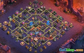 Top Town Hall 18 Farming Base with Copy Link #55612