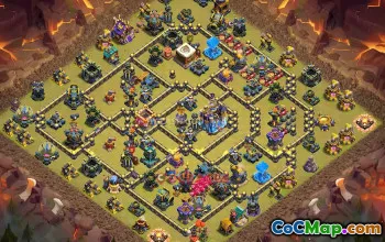 Top Town Hall 18 Trophy Base Layout #55629