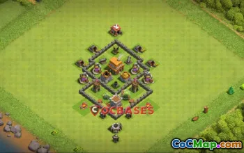 Top Town Hall 4 Farming Base - Clash of Clans Copy Link #23205