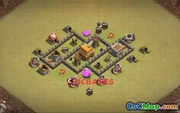 Top Town Hall 4 War Base Strategy | Clash of Clans Guide #24192
