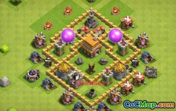 Top Town Hall 5 Base: Anti 3 Star & Hybrid Strategies #24528