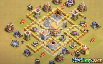 Top Town Hall 5 Base Layouts & Maps #55191