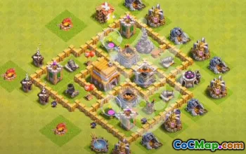 Top Town Hall 5 Base Layouts with Copy Links #55196
