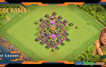 Top Town Hall 6 Farming Base Layout #57397