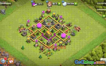 Top Town Hall 6 Progress Base Layout dxujf #57124