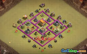 Top Town Hall 6 War Base Layouts | Clash of Clans Guide #24035