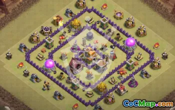 Top Town Hall 7 Base Layouts for Clash of Clans #53948