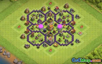 Top Town Hall 7 Base Layouts for CoC: War, Farming & More #16852