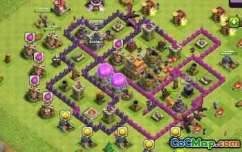 Tata Letak & Tautan Pangkalan Kota Teratas untuk Clash of Clans #13652