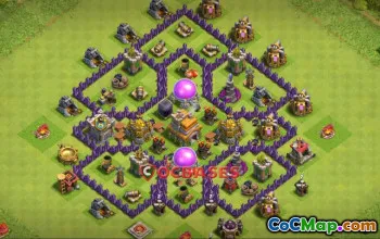 Top Town Hall 7 Farming Base | Clash of Clans Copy Link #22626