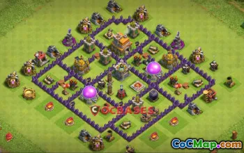 Top Town Hall 7 Farming Base | Clash of Clans Copy Link #23088