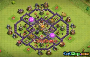 Top Town Hall 7 Farming Base | Clash of Clans Copy Link #23324