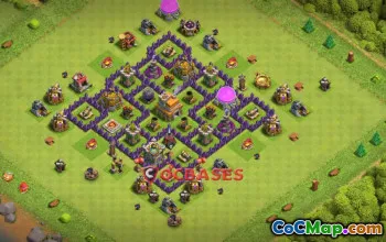 Top Town Hall 7 Farming Base | Clash of Clans Guide #20658