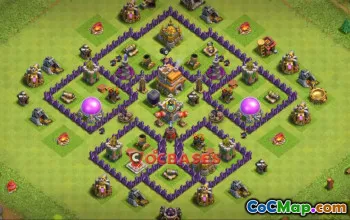 Top Town Hall 7 Farming Base | Copy Base Link - Clash of Clans #23102