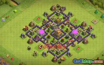 Top Town Hall 7 Farming Base & Copy Link | Clash of Clans #21700