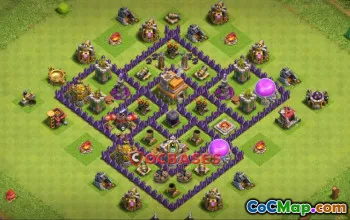 Top Town Hall 7 Farming Base - Copy Link | Clash of Clans #22650