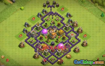 Top Town Hall 7 Farming Base: Copy Link for Clash of Clans #23659