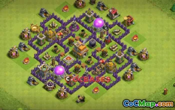 Top Town Hall 7 Farming Base - Copy Link for Clash of Clans #23738
