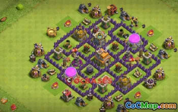 Top Town Hall 7 Farming Base for Clash of Clans - Copy Link #20394