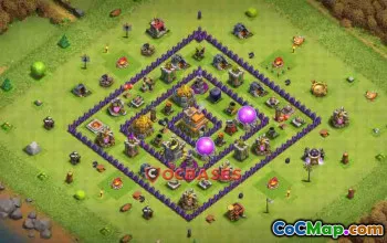 Top Town Hall 7 Trophy Base: Anti-Star & Ring Base Guide #23766