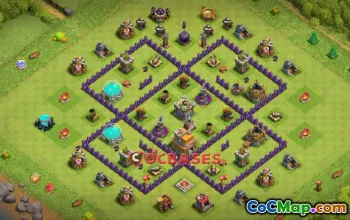 Top Town Hall 7 War Base: Anti-Star Designs & Strategies #21463