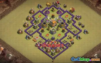 Top Town Hall 7 War Base - Copy Base Link | Clash of Clans #22854