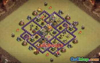 Top Town Hall 7 War Base - Copy Link | Clash of Clans #23296