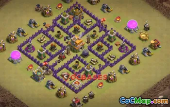 Top Town Hall 7 War Base Guide - Clash of Clans #21226