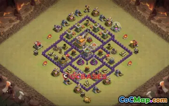 Top Town Hall 7 War Base Guide | Clash of Clans Strategies #20161