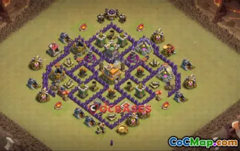 Top Town Hall 7 War Base Strategies | Clash of Clans #21029