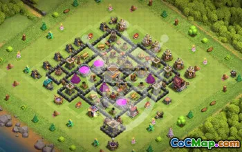 Top Town Hall 8 Base Layouts for CoC #54128