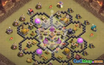 Top Town Hall 8 Base Layouts & Links #53939