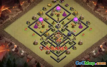 Top Town Hall 8 War Base Designs – Copy & Defend Now! #19934