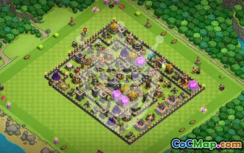 Top Town Hall 9 Base Layouts for Clash of Clans #53068