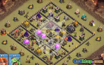 Top Town Hall 9 Base Layouts to Copy #55035