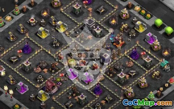 Top Town Hall 9 Base Layouts with Copy Link #52784