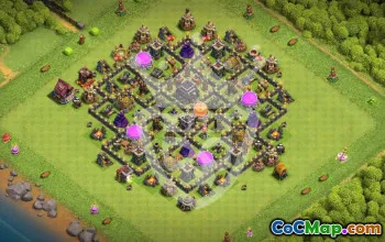 Top Town Hall 9 Base Layouts with Copy Link #53197