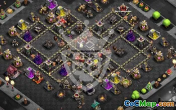 Top Town Hall 9 Base Layouts with Links #52785