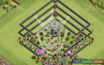 Top Town Hall 9 Clash of Clans Base Layouts #55208