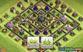 Top Town Hall 9 COC Base Layouts: Farming and Trophy Maps #13403