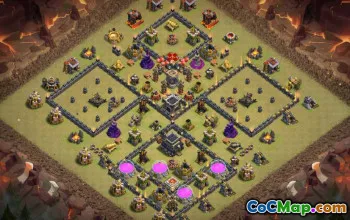 Top Town Hall 9 CoC Base Layouts & Maps - Copy Now! #14734
