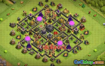 Top Town Hall 9 Farming Base | Clash of Clans Base Links #23561