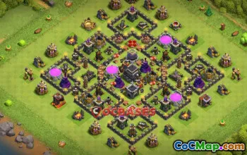 Top Town Hall 9 Farming Base | Clash of Clans Copy Link #21921