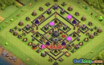 Top Town Hall 9 Farming Base | Clash of Clans Copy Link #21953